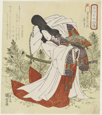 Ensei, c. 1829 by Utagawa Kuniyoshi
